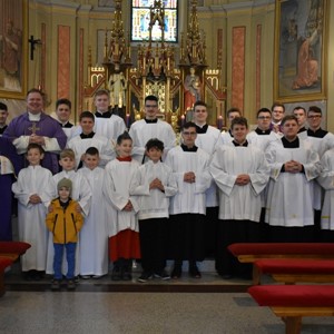 Sjemeništarci i odgojitelji sa zagrebačke Šalate pohodili župu Bistra